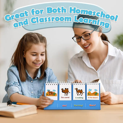 Aizweb Sentence Building for Kids,Speech Therapy Learn to Read for Preschool Kindergarten 1st 2nd Grade Classroom Must Haves,Phonics Reading Learning Games,Special Education for Homeschool Supplies