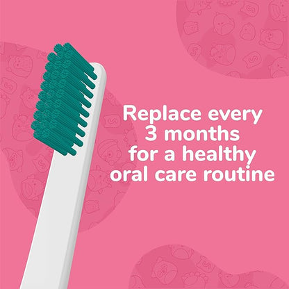 Brush Buddies Squishmallows Assorted Manual Toothbrushes, Soft Toothbrushes, Toothbrushes for Kids and Adults, 2PK