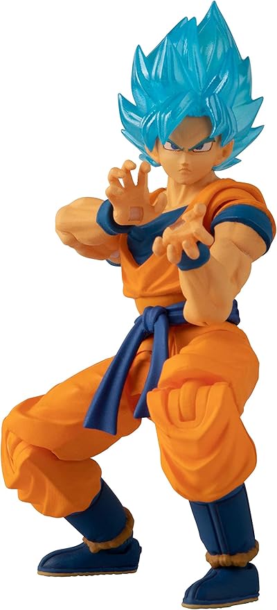 Bandai Namco - Dragon Ball Super - Super Saiyan Blue Vegeta, Dragon Ball Evolve 5" Action Figure