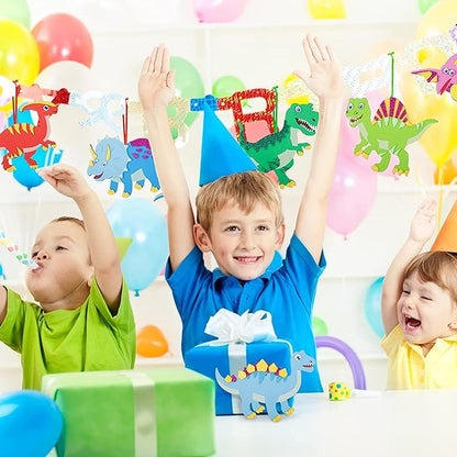 Fennoral 12 Pack Dinosaur Craft Kit for Kids Creative Make Your Own Dinosaur Foam Stickers DIY Arts and Crafts for Kids Boys Girls Party Favor Supplies Birthday Gifts