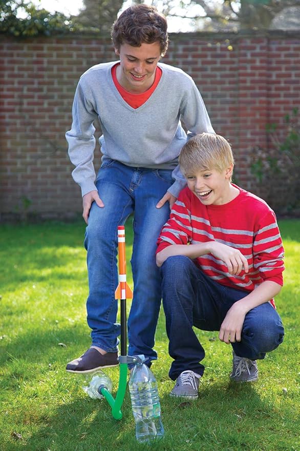 4M Green Science Rocket Kit - STEM Toys DIY Physics Science Experiment Launch Educational Gift, Brown/a (4630)