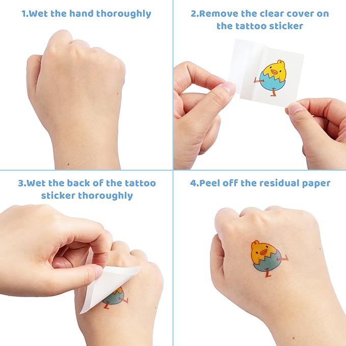 JOYIN 686 Pcs Easter Craft Kits with Assorted Stickers, Foam Stickers, Stampers and Temporary Tattoos for Kids Party Favors, Easter Crafts & Basket Stuffers and Classroom Homeschool Art Decor