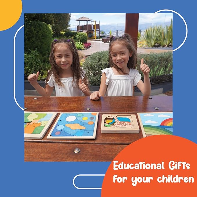 New York City Puzzle for Kids | 75 Piece Wooden Jigsaw Puzzle | Learning Educational Toys Gifts for Boys Girls 3+ Years | Discover New York City