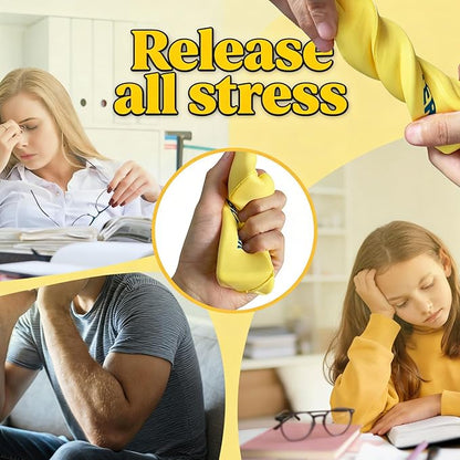Slow Rebound Cute Butter Squeeze Stress Balls, 2026 New Realistic Soft Butter Stick Fidget Toy,Slow Rising Portable Squishy for Adults Anxiety & Stress Relief, Sensory Gifts for Office, Home（4pcs