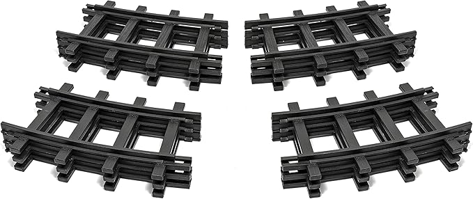 Lionel Ready-to-Play 12-Piece Curved Black Plastic Track Pack