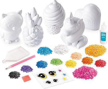 Shimmer ‘n Sparkle3D Crystal Gem Creations - Crystal Figurine Collectible Arts and Crafts for Ages 8 and up