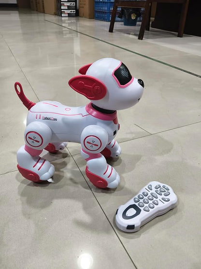 Robot Dog Toys for Girls Toys Interactive Robot Toy FollowMe Robot for Kids 5-7 Intelligent Remote Control Dog with Sing Dance Robotics for Kids Age 3 4 5 6 7 Chrismas Birthday Gifts Girls