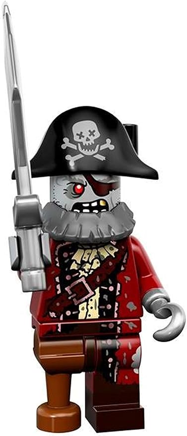 LEGO Series 14 Minifigure Zombie Pirate Captain
