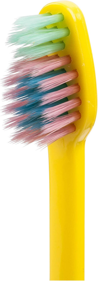 Kids Healthy Fun Suction Cup Soft Toothbrushes, 4 Count Twin Pack