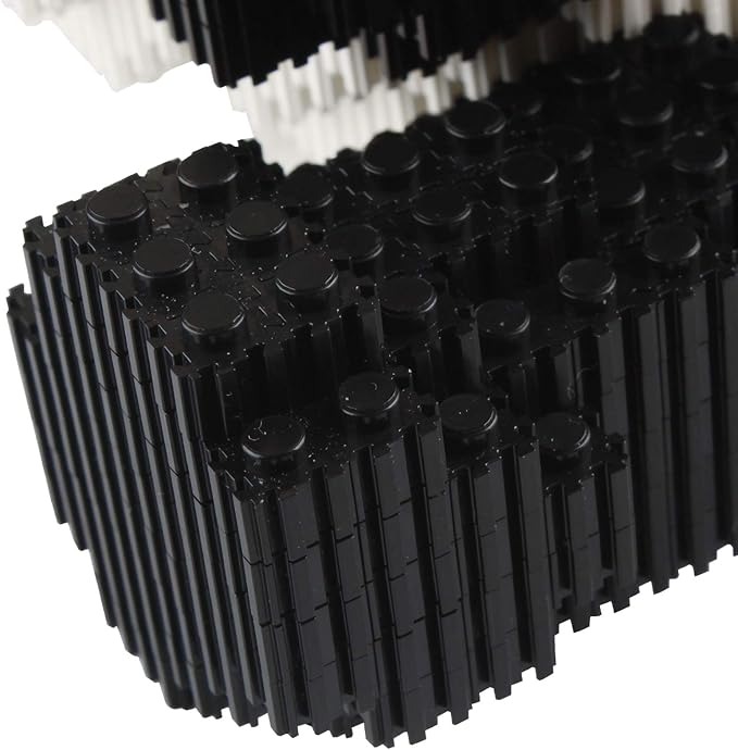 Larcele Panda Micro Building Blocks Animal Mini Building Toy Bricks, 3689 Pieces KLJM-02 (Model 2840)