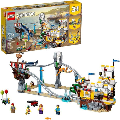 LEGO Creator 3in1 Pirate Roller Coaster 31084 Building Kit (923 Pieces)