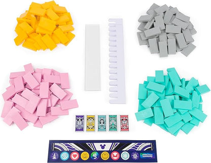Spin Master Games Disney 100th Anniversary H5 Domino Creations 200 Dominoes & Accessories Domino Artist Lily Hevesh, Disney Gifts Dominoes Set for Adults & Kids Ages 5+