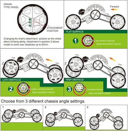 Science Kits for Kids, 4WD Climbing Vehicle STEM Projects for Kids Ages 8-12 | Electronics Circuits Engineering and Experiments for Teens | DIY STEM Toys for Boys and Girls