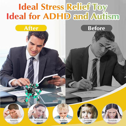 Transformable Fidget Spinners for Kids and Adults Stress Relief Sensory Toys for Boys and Girls Fingertip Gyros for ADHD Autism for Kids Gifts