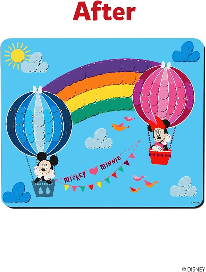 Skillmatics Art Activity - Dot It Disney Mickey and Friends, Mess-Free Sticker Art for Kids, DIY Craft Kits, Scrapbooking, Gifts for Boys & Girls Ages 3, 4, 5, 6, 7