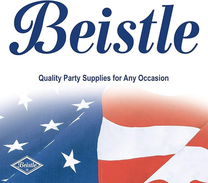 Beistle 6 Piece Plastic Football Party Necklaces Game Day Sports Theme Favors, 33", Blue/Brown