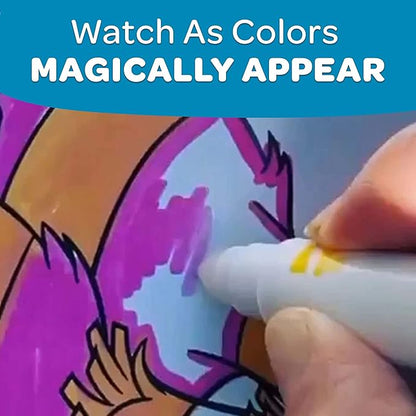 Crayola Baby Shark Color Wonder Travel Activity Pad, Mess Free Coloring, Gift for Kids, 3, 4, 5,