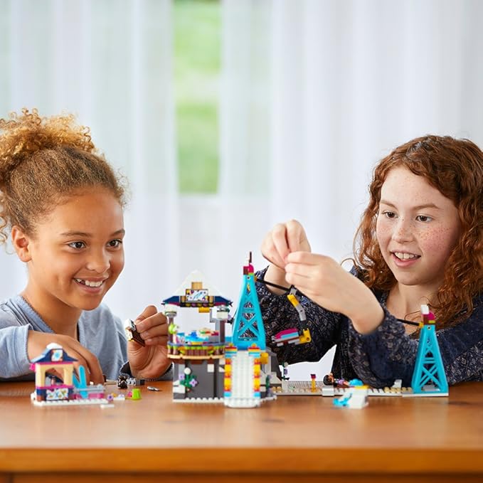 LEGO Friends Snow Resort Ski Lift 41324 Building Kit (585 Pieces)