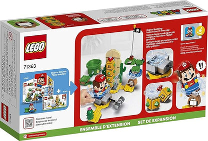 LEGO Super Mario Desert Pokey Expansion Set 71363 Building Kit; Toy for Creative Kids to Combine with The Super Mario Adventures with Mario Starter Course (71360) Playset (180 Pieces)