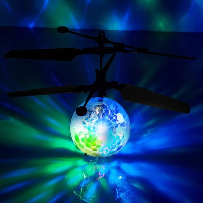 Force1 Orbiter 2pk Flying Orb Ball Hand Operated Drones for Kids - 2pk Mini UFO Drone Toys with Remote, Rechargeable LED Indoor Floating Hover Hand Controlled Orb Toys