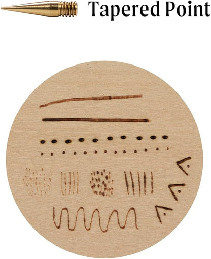 Walnut Hollow Creative Versa Tool with Variable Temperature Control for Woodburning, 11 Points (Tips), Original Version, Basic Pack