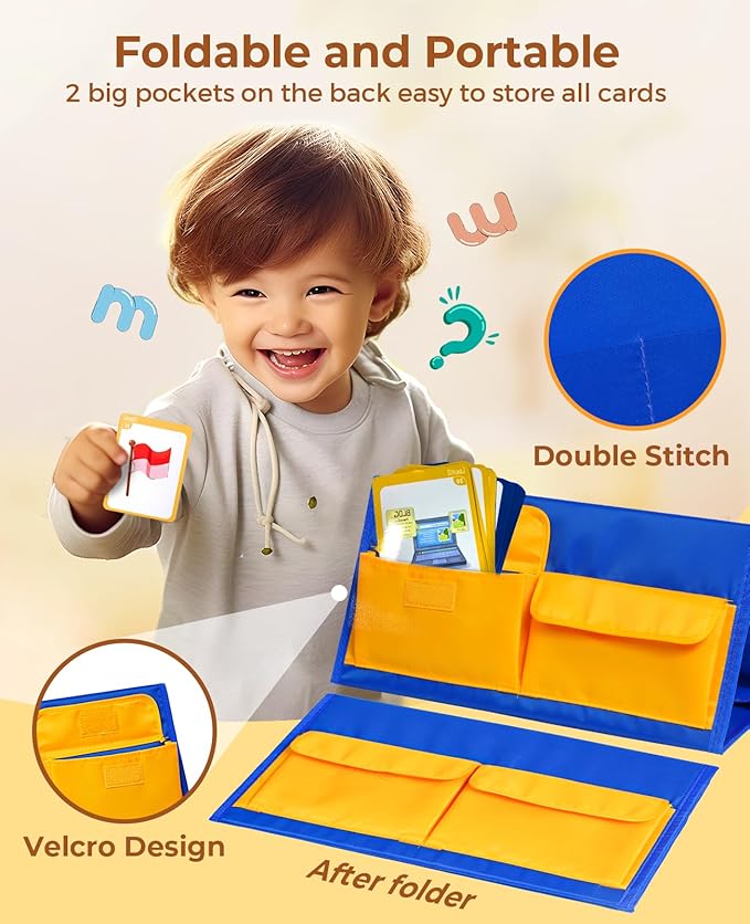 Gamenote Word Building Desktop Pocket Chart - CVCC & CCVC Word Phonics Game，Sight Words Flash Cards Kindergarten Classroom Must Haves，Blending Board for Kids Learning Reading and Spelling