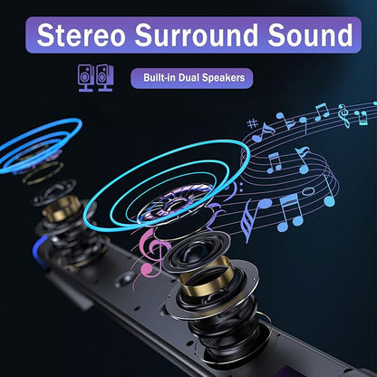 61 keys keyboard piano, Electronic Digital Piano with Built-In Speaker Microphone, Portable Keyboard Gift Teaching for Beginners, electric piano for kids