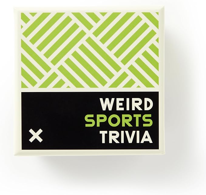 Brass Monkey Weird Sports – Trivia Card Game Set with 200 Unique Questions About Weird Sports Facts