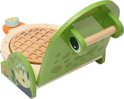 Manhattan Toy Ribbit Waffle Maker Toddler & Kids Pretend Play Cooking Toy Set