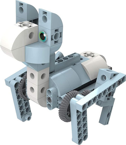 Thames & Kosmos Kids First: Robot Safari - Introduction to Motorized Machines Science Experiment Kit for Ages 5 to 7, Build 8 Robotic Animals Including A Unicorn, Llama, Narwhal & More