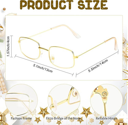 9 PCS 100 Days of School Old Lady Wig Set Include Wig Glasses Necklace Bracelet Glasses Chain Bag Cane and Stickers