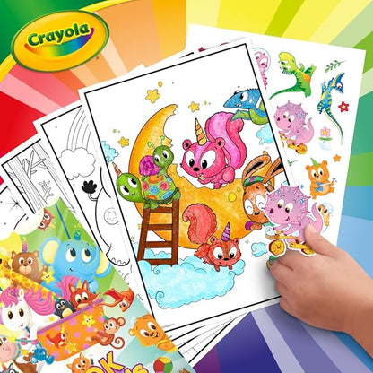 Crayola Coloring Book, Big Book of Animal Pals, 288 Coloring Pages, Gift for Kids, Age 3, 4, 5, 6