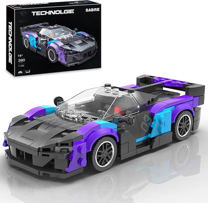 Super Sports Car Building Set,Racing Car Building Kits for Kids and Adults,Collectible Model Cars Construction Blocks Toys Gifts for Boys 6-8 10+ (476 pcs)