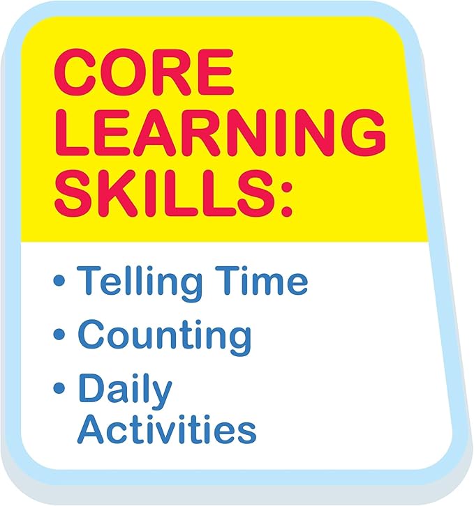 CoComelon JJ’s Learning Smart Watch Toy for Kids with 3 Education-Based Games, Alarm Clock, and Stop Watch, Kids Toys for Ages 3 Up by Just Play