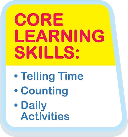 CoComelon JJ’s Learning Smart Watch Toy for Kids with 3 Education-Based Games, Alarm Clock, and Stop Watch, Kids Toys for Ages 3 Up by Just Play