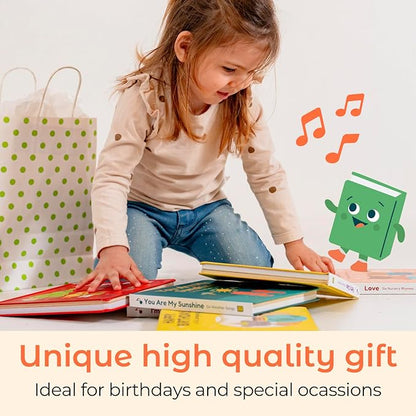 Cali's Books French Nursery Rhymes | New Rechargeable Sound Books | Sound Book for Toddlers 1-3 | Bilingual Books for 1 Year Old | | French Baby Book