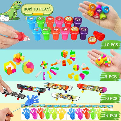120 Pcs Party Favors Toy for Kids, Treasure Box Carnival Prizes for Classroom School Rewards, Christmas Stocking Stuffers, Goodie Bag Pinata Fillers Bulk Toys for Boys Girls