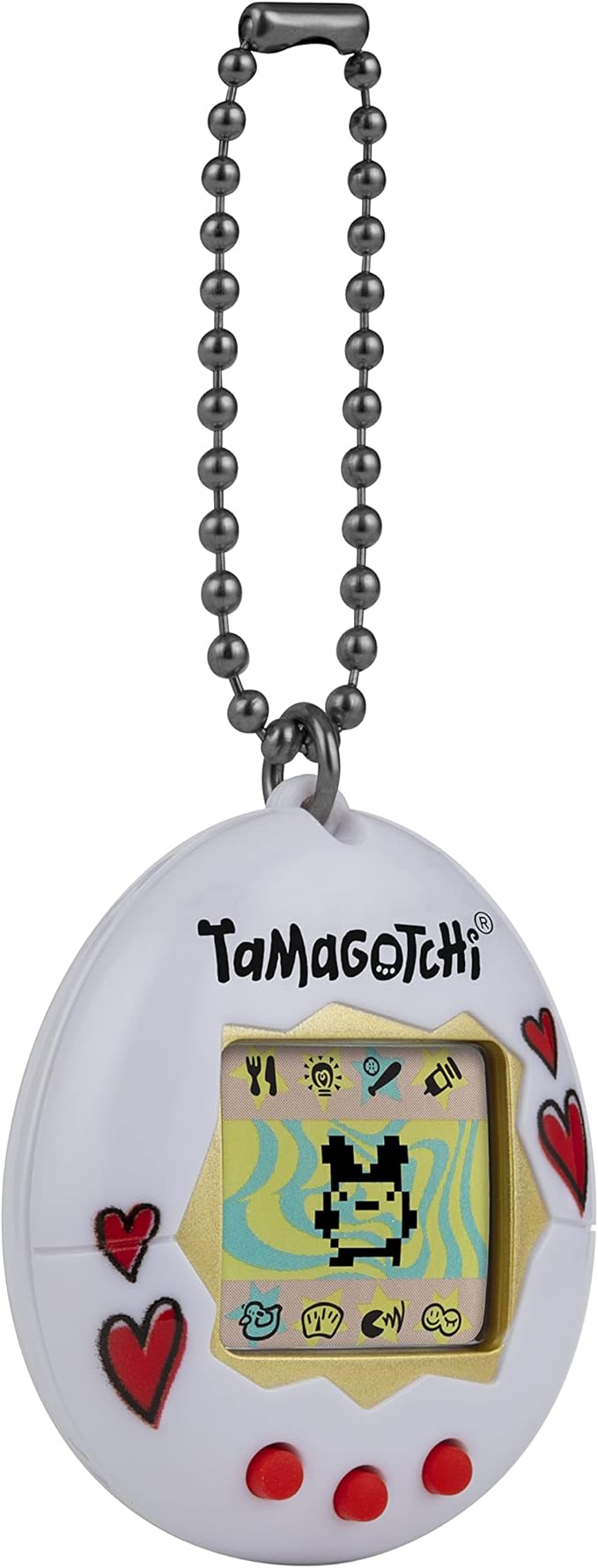 Tamagotchi Original - Hearts (Updated Logo)