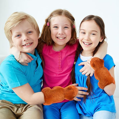 Animal Slap Bracelets Capybara Plush Toy Capybara Slap Bracelet Capybara Huggers Slap Bracelets Animal Toy Stuffed Animal Slap Band for Birthday Party