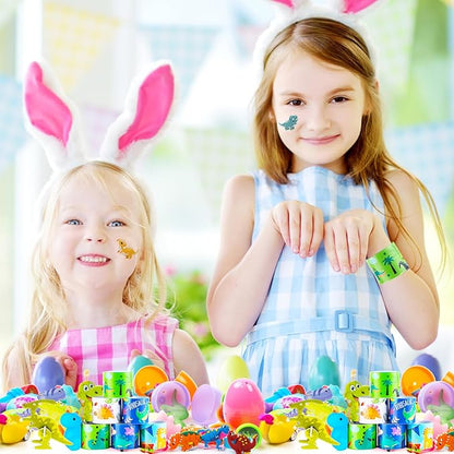 GOAUS Party Favors for Kids, Dinosaur Small Toys Prizes Bulk, Goodie Bag Stuffers, Treasure Box Toys for Classroom, Prize Box Birthday Gift Bag Easter Egg Fillers