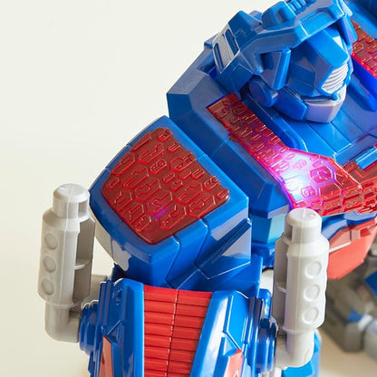 Transformers Dinobot Adventures Optimus Prime T-Rex Converting Toy with Lights and Sounds, 9+ Inch Action Figure, Ages 3 and Up (Amazon Exclusive)
