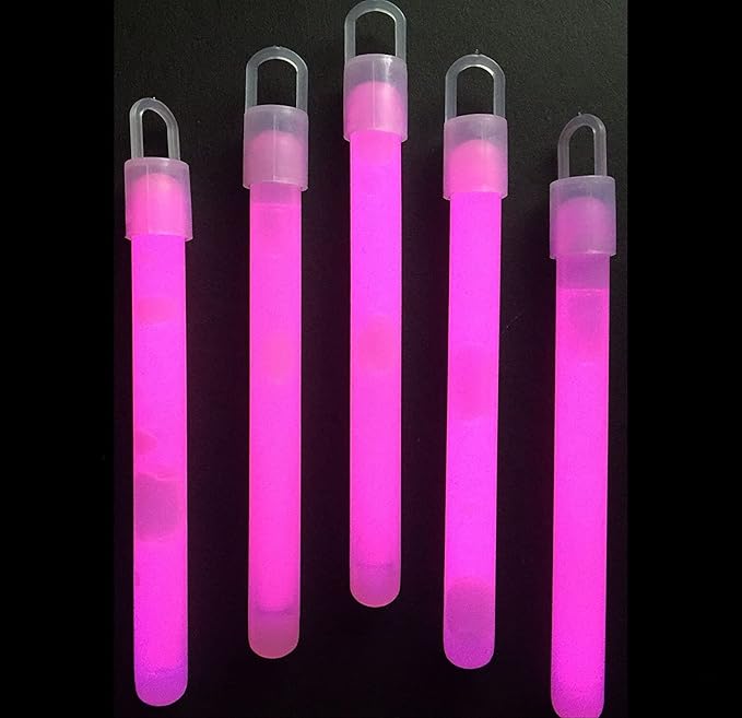 Glow Sticks Bulk Wholesale, 500 4” Pink Glow Stick Light Sticks. Bright Color, Kids Love Them! Glow 8-12 Hrs, 2-Year Shelf Life, Sturdy Packaging, GlowWithUs Brand…