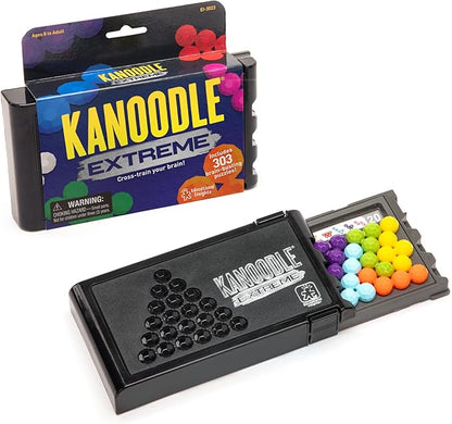 Educational Insights Kanoodle Extreme Puzzle Game, Brain Teaser Puzzle Challenge Game, Travel Games, Gift for Ages 8+
