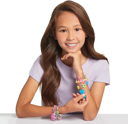 Make It Real: Pop! Shake! Twist! DIY Bracelet Kit - Make 7 Scensory Charm Bracelets, 171pcs, All-in-1 Jewelry Kit, Rainbow Colors, Girls & Kids Age 8+