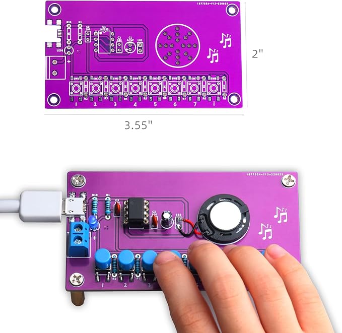 Electronic Piano Soldering Science-Kits (for Children and Adults)