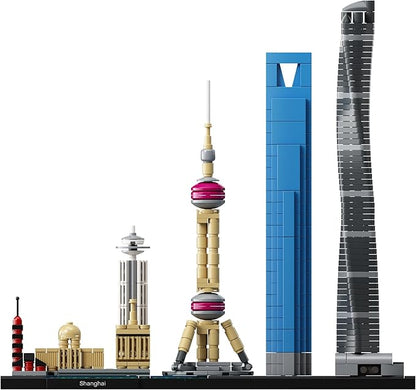 LEGO Architecture Shanghai 21039 Building Kit (597 Pieces)