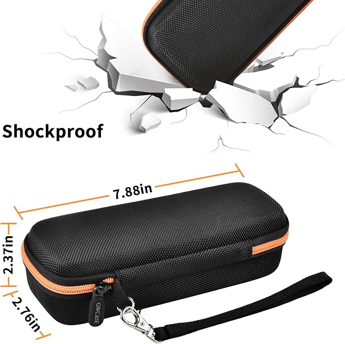 GWCASE Case Compatible with 3Doodler Start+ Essentials for 3D Pen Set for Kids, Storage Organizer Carrying Holder Fit for Printing Pens, Plastic Refill Blister, Micro-USB Charger (Box Only)-Black