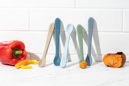 Baby Spoons - Infant Spoons First Stage-First Stage Baby Feeding Spoon Set Gum Friendly - BPA Free