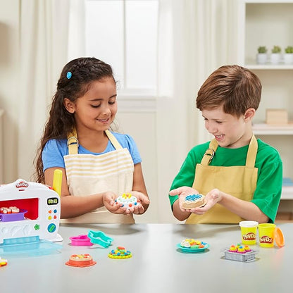 Play-Doh Kitchen Creations Magical Oven Play Food Set for Kids 3 Years and Up with Lights, Sounds, and 6 Colors (Amazon Exclusive)