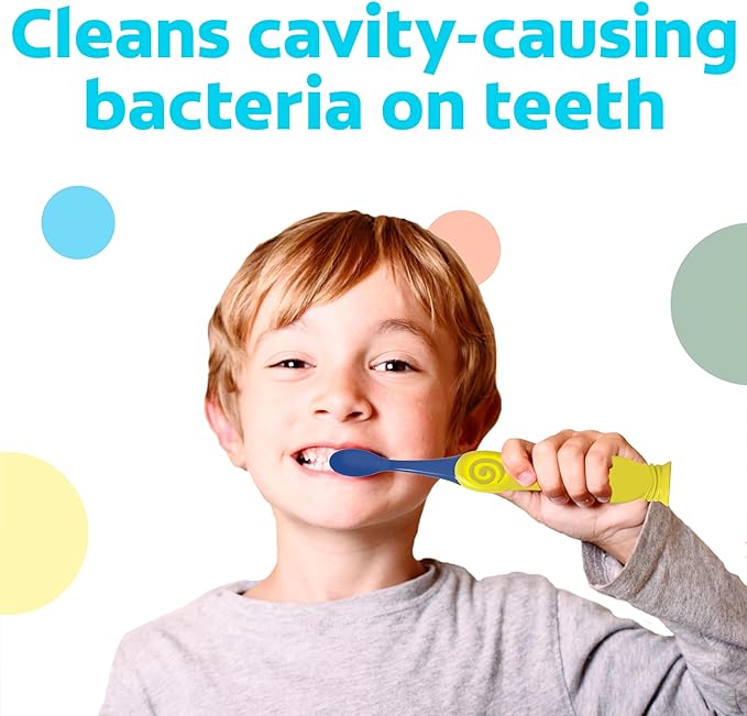 Colgate Bluey Extra Soft Toothbrush for Kids, Kids Toothbrush Pack with Built in Suction Cup Toothbrush Holder, Designed for Children Ages 2 and Up, Extra Soft Bristles, 2 Count (Pack of 5)